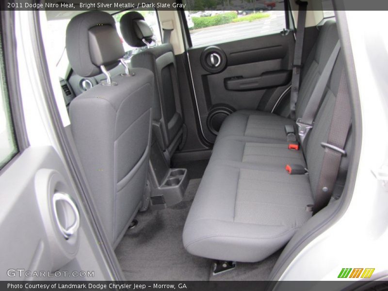 Bright Silver Metallic / Dark Slate Gray 2011 Dodge Nitro Heat
