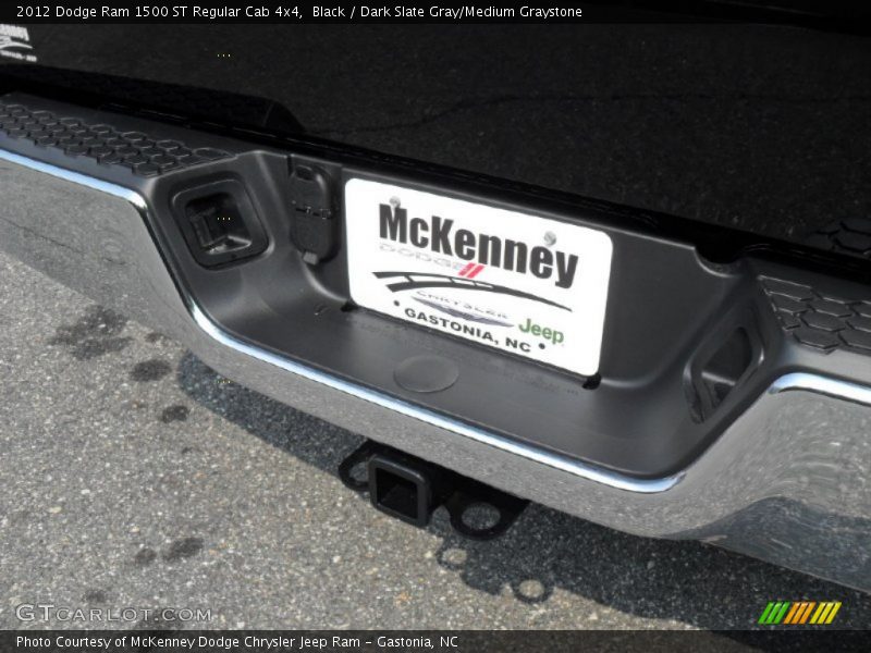 Black / Dark Slate Gray/Medium Graystone 2012 Dodge Ram 1500 ST Regular Cab 4x4