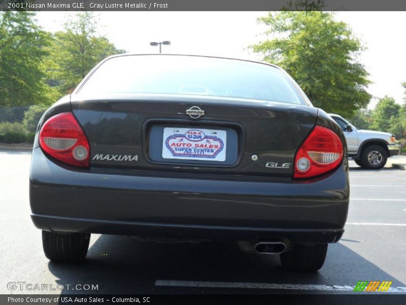 Gray Lustre Metallic / Frost 2001 Nissan Maxima GLE