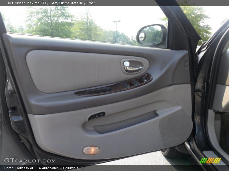 Gray Lustre Metallic / Frost 2001 Nissan Maxima GLE