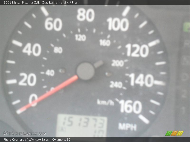 Gray Lustre Metallic / Frost 2001 Nissan Maxima GLE