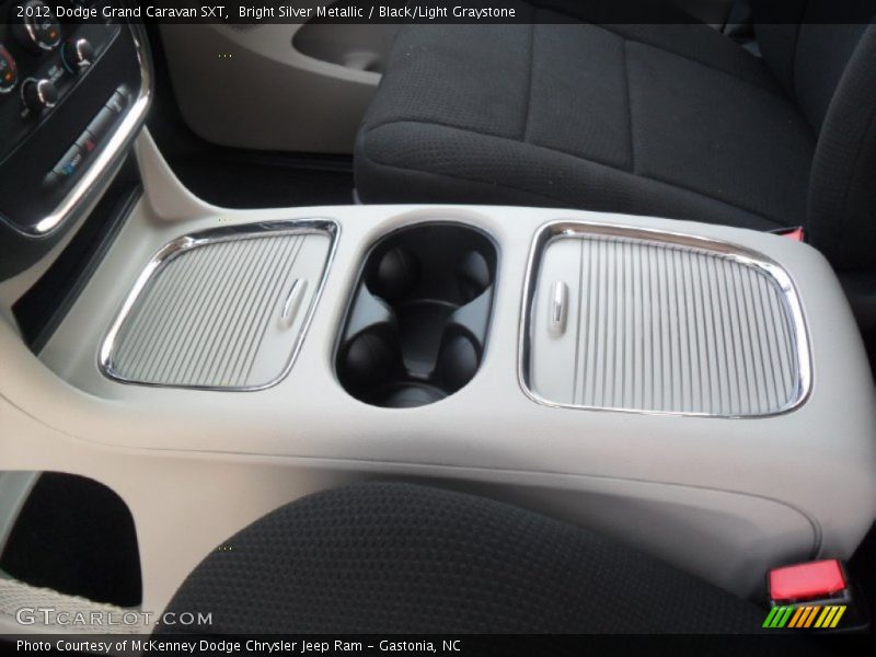 Bright Silver Metallic / Black/Light Graystone 2012 Dodge Grand Caravan SXT