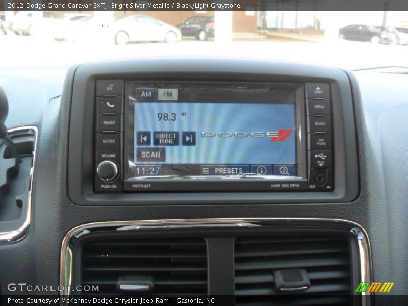 Navigation of 2012 Grand Caravan SXT