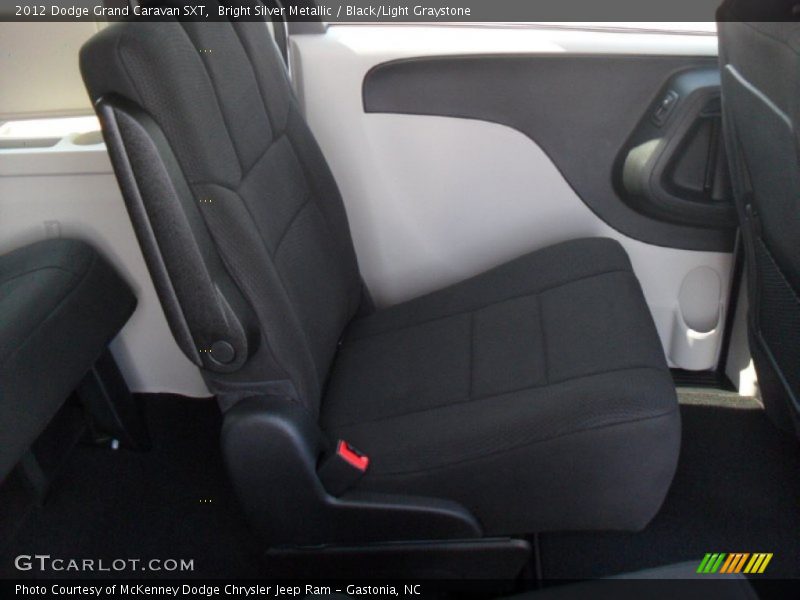 Bright Silver Metallic / Black/Light Graystone 2012 Dodge Grand Caravan SXT
