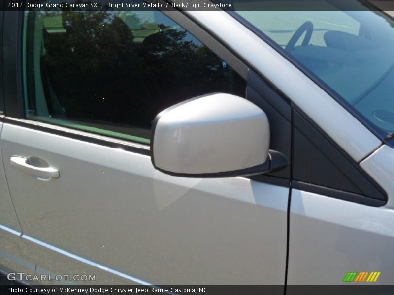 Bright Silver Metallic / Black/Light Graystone 2012 Dodge Grand Caravan SXT