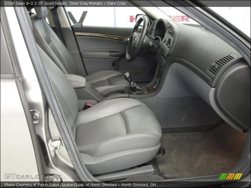  2006 9-3 2.0T Sport Sedan Slate Gray Interior