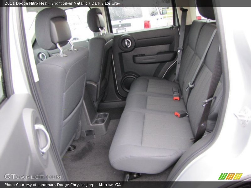 Bright Silver Metallic / Dark Slate Gray 2011 Dodge Nitro Heat