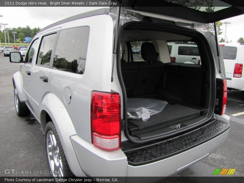 Bright Silver Metallic / Dark Slate Gray 2011 Dodge Nitro Heat