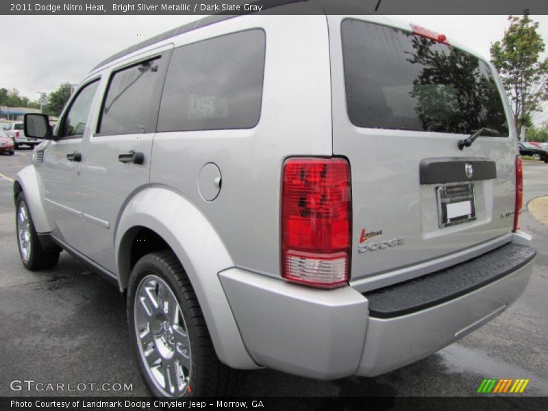 Bright Silver Metallic / Dark Slate Gray 2011 Dodge Nitro Heat