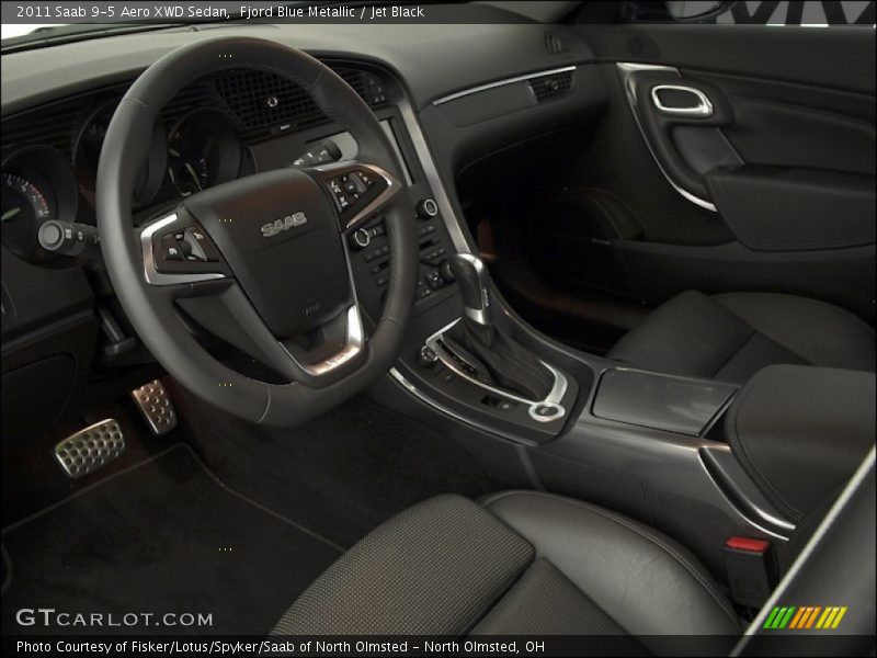  2011 9-5 Aero XWD Sedan Jet Black Interior