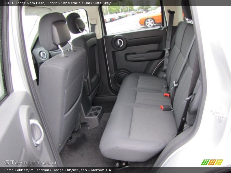 Bright Silver Metallic / Dark Slate Gray 2011 Dodge Nitro Heat