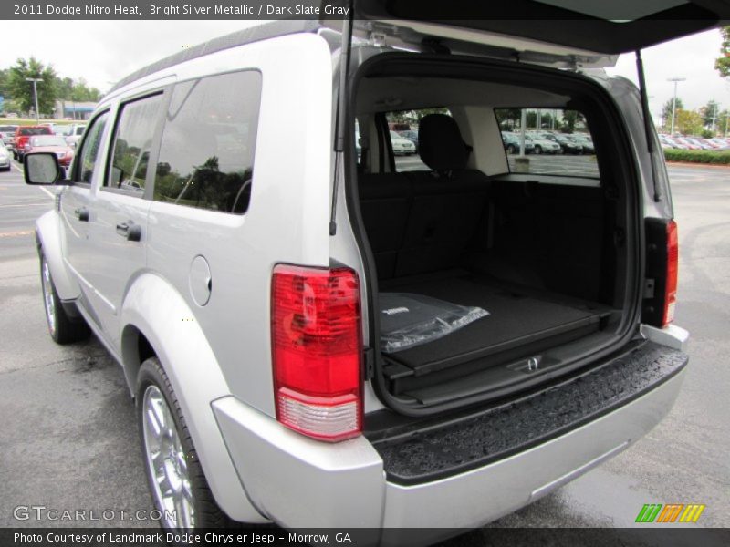 Bright Silver Metallic / Dark Slate Gray 2011 Dodge Nitro Heat