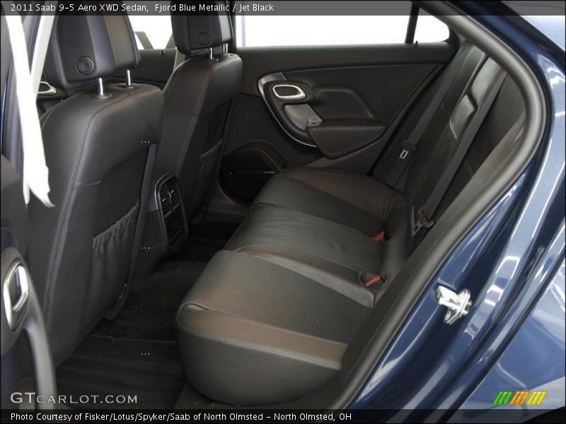 Fjord Blue Metallic / Jet Black 2011 Saab 9-5 Aero XWD Sedan