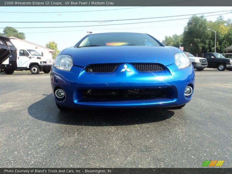 UV Blue Pearl / Medium Gray 2006 Mitsubishi Eclipse GS Coupe