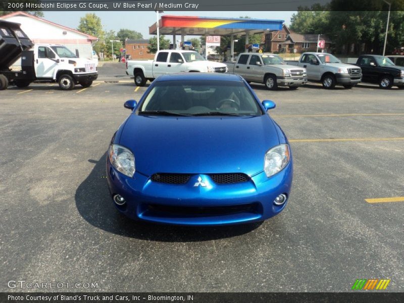 UV Blue Pearl / Medium Gray 2006 Mitsubishi Eclipse GS Coupe