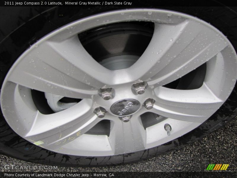 Mineral Gray Metallic / Dark Slate Gray 2011 Jeep Compass 2.0 Latitude