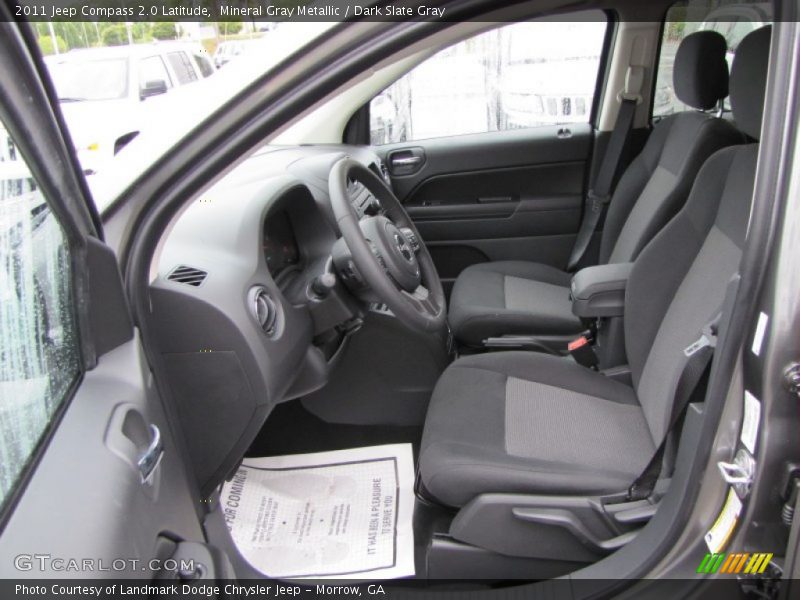 Mineral Gray Metallic / Dark Slate Gray 2011 Jeep Compass 2.0 Latitude