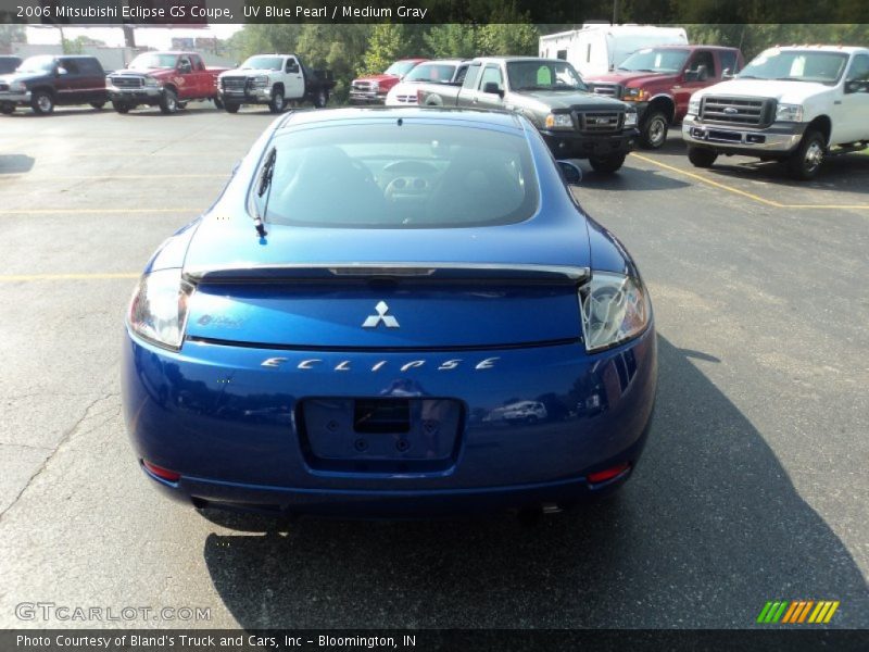 UV Blue Pearl / Medium Gray 2006 Mitsubishi Eclipse GS Coupe