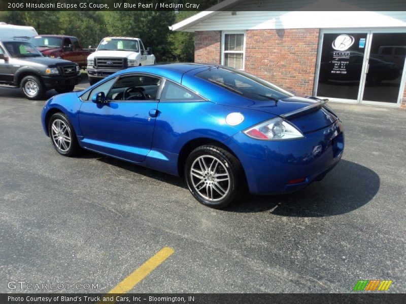 UV Blue Pearl / Medium Gray 2006 Mitsubishi Eclipse GS Coupe