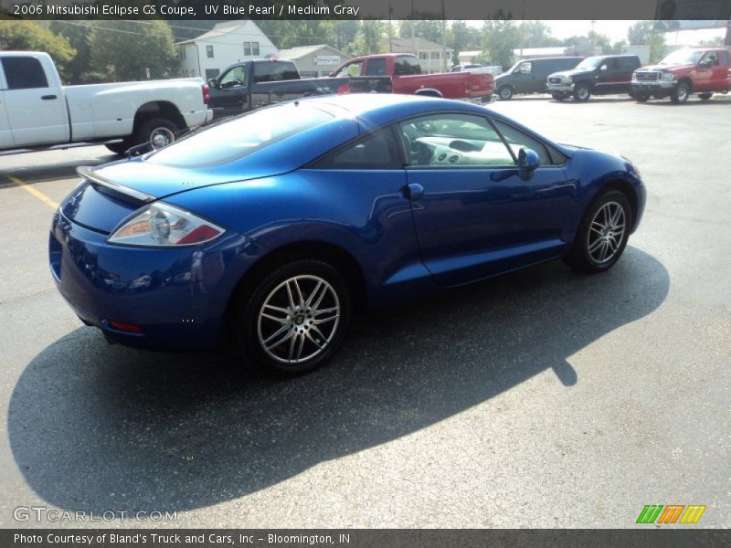 UV Blue Pearl / Medium Gray 2006 Mitsubishi Eclipse GS Coupe