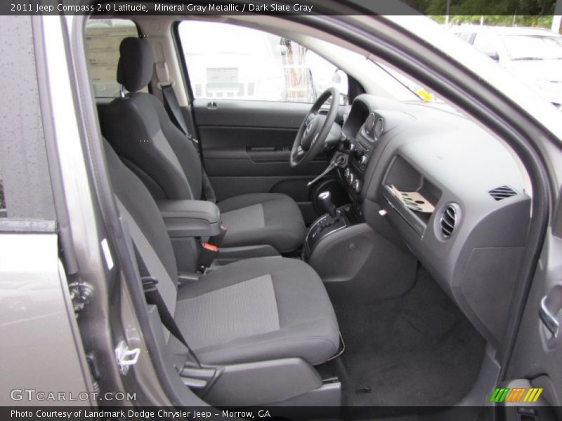 Mineral Gray Metallic / Dark Slate Gray 2011 Jeep Compass 2.0 Latitude