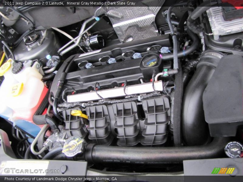 Mineral Gray Metallic / Dark Slate Gray 2011 Jeep Compass 2.0 Latitude
