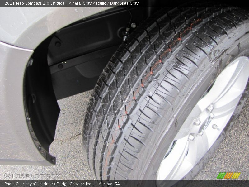 Mineral Gray Metallic / Dark Slate Gray 2011 Jeep Compass 2.0 Latitude