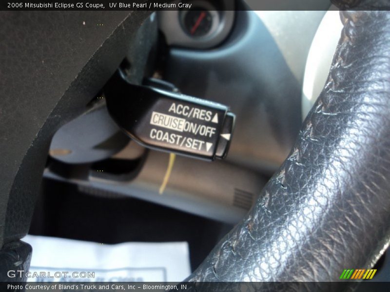UV Blue Pearl / Medium Gray 2006 Mitsubishi Eclipse GS Coupe