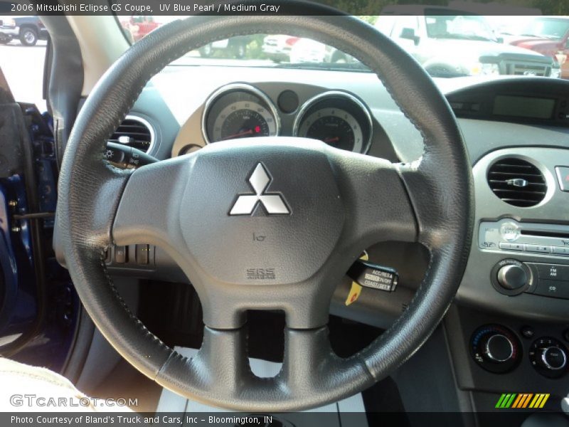 UV Blue Pearl / Medium Gray 2006 Mitsubishi Eclipse GS Coupe