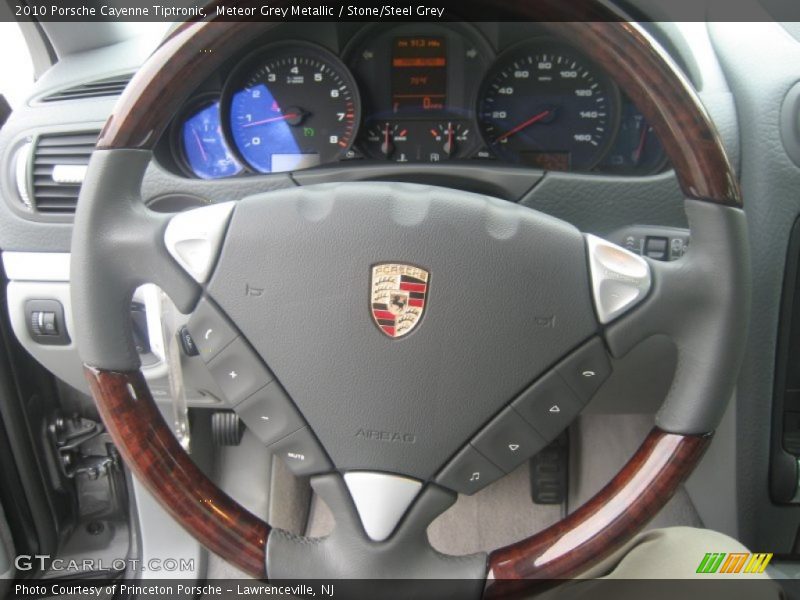 Meteor Grey Metallic / Stone/Steel Grey 2010 Porsche Cayenne Tiptronic