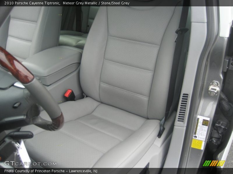 Meteor Grey Metallic / Stone/Steel Grey 2010 Porsche Cayenne Tiptronic