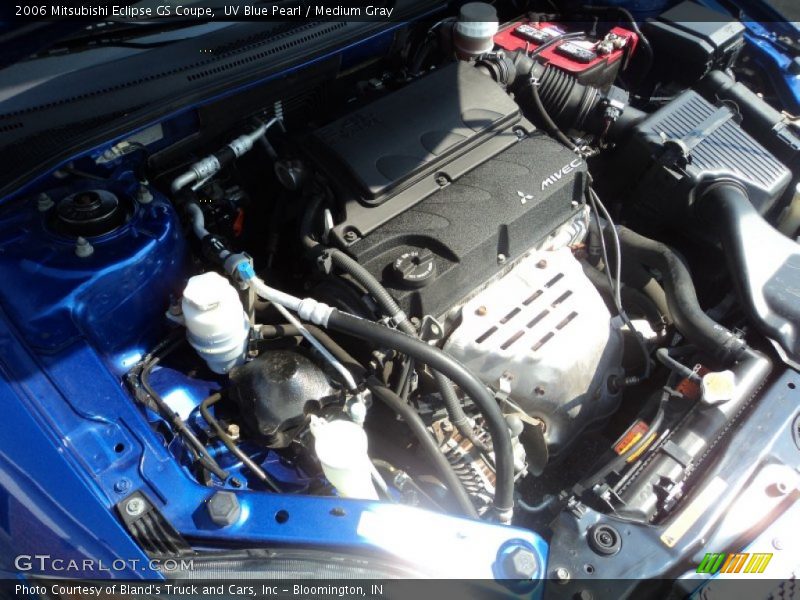 UV Blue Pearl / Medium Gray 2006 Mitsubishi Eclipse GS Coupe