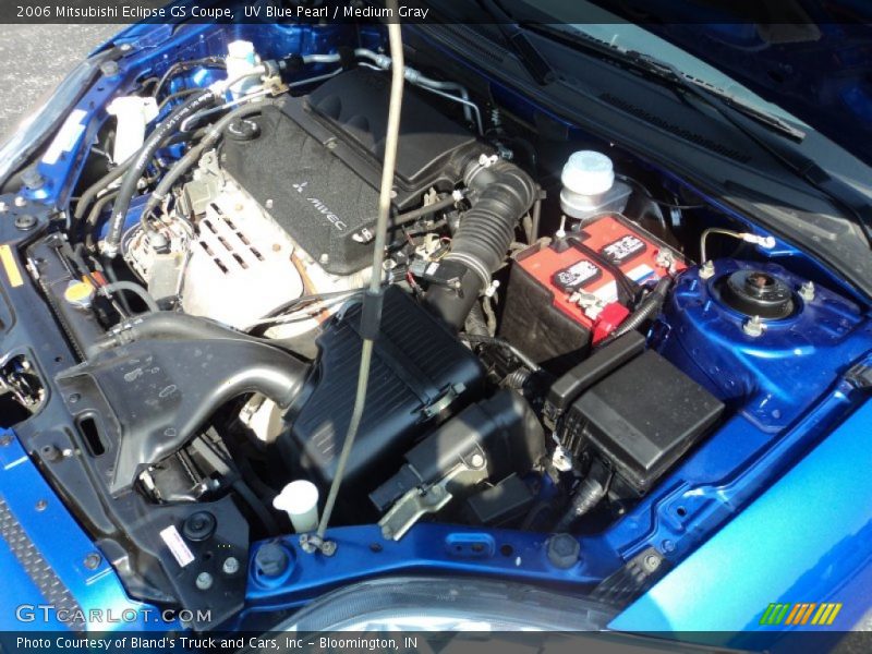 UV Blue Pearl / Medium Gray 2006 Mitsubishi Eclipse GS Coupe