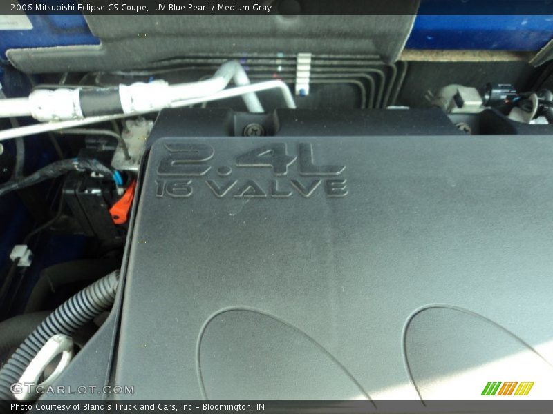 UV Blue Pearl / Medium Gray 2006 Mitsubishi Eclipse GS Coupe