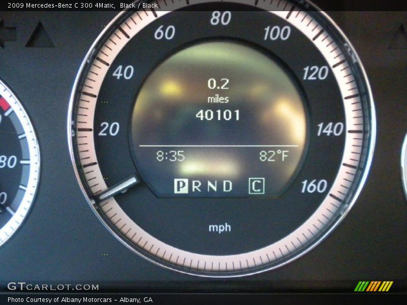 Black / Black 2009 Mercedes-Benz C 300 4Matic