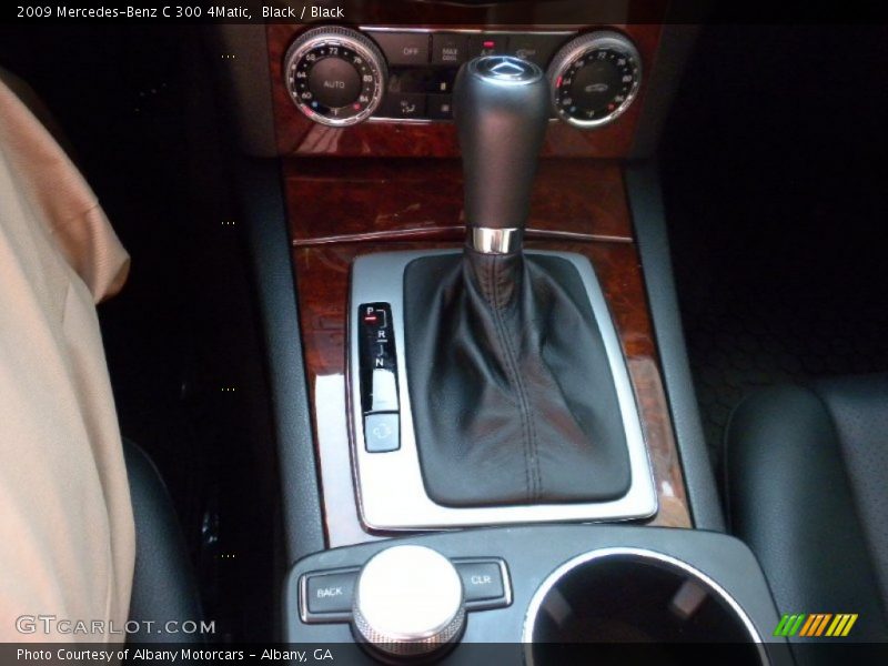 Black / Black 2009 Mercedes-Benz C 300 4Matic