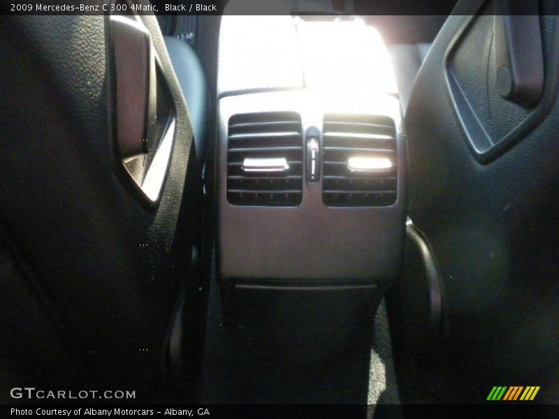 Black / Black 2009 Mercedes-Benz C 300 4Matic