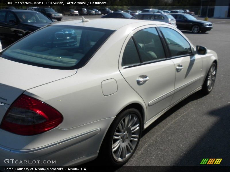 Arctic White / Cashmere 2008 Mercedes-Benz E 350 Sedan