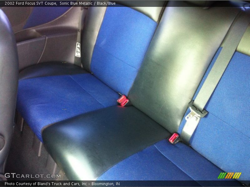  2002 Focus SVT Coupe Black/Blue Interior