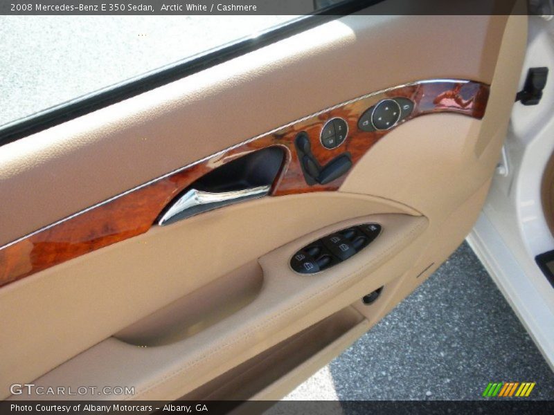 Arctic White / Cashmere 2008 Mercedes-Benz E 350 Sedan