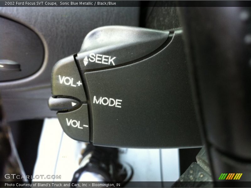 Controls of 2002 Focus SVT Coupe