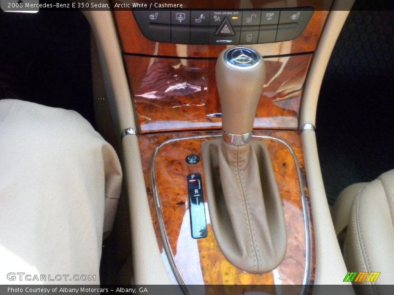 Arctic White / Cashmere 2008 Mercedes-Benz E 350 Sedan
