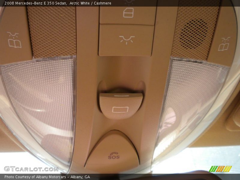 Arctic White / Cashmere 2008 Mercedes-Benz E 350 Sedan