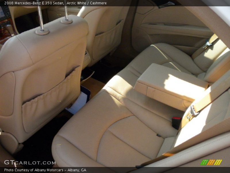 Arctic White / Cashmere 2008 Mercedes-Benz E 350 Sedan