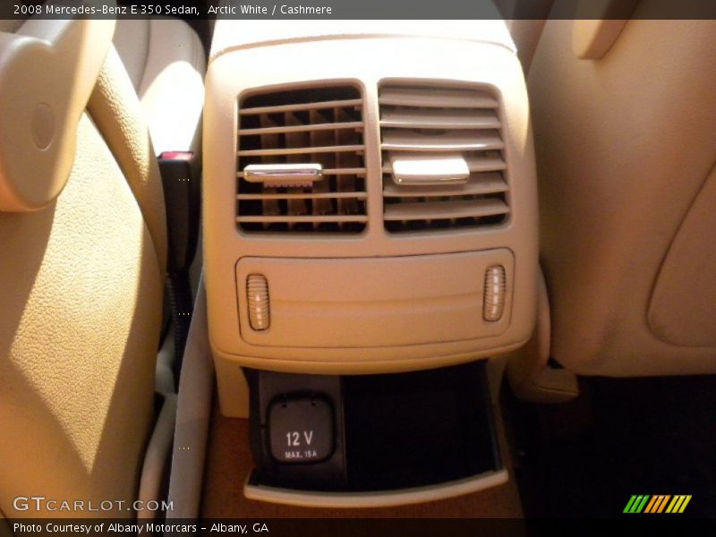 Arctic White / Cashmere 2008 Mercedes-Benz E 350 Sedan