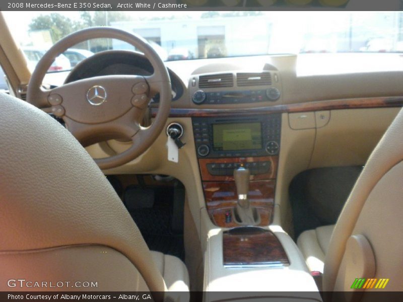 Arctic White / Cashmere 2008 Mercedes-Benz E 350 Sedan