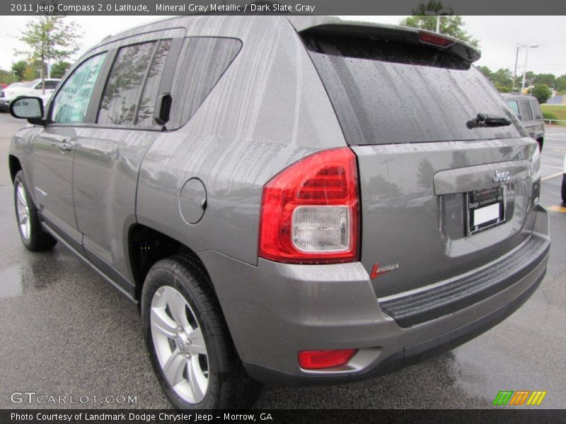 Mineral Gray Metallic / Dark Slate Gray 2011 Jeep Compass 2.0 Latitude