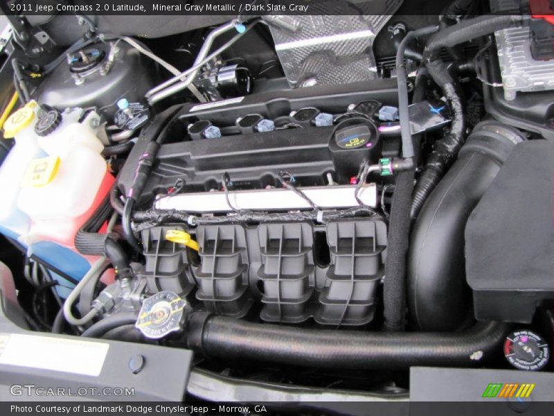 Mineral Gray Metallic / Dark Slate Gray 2011 Jeep Compass 2.0 Latitude