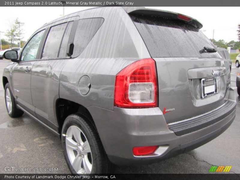 Mineral Gray Metallic / Dark Slate Gray 2011 Jeep Compass 2.0 Latitude