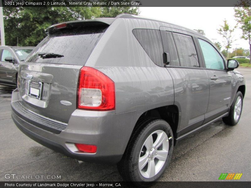 Mineral Gray Metallic / Dark Slate Gray 2011 Jeep Compass 2.0 Latitude